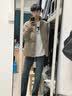 班尼路S&K90绒美式冬季新款羽绒服男士宽松大码立领加厚保暖情侣外套男 卡其色 XL 实拍图
