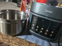 美的（Midea）浓香电压力锅健康0涂层钢胆高压锅5L双胆家用智能预约触控煲汤炖肉煮饭饭煲MY-C552N自动排气4-6人 实拍图