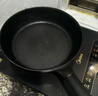 九铸26cm深煎锅铸铁锅加厚平底锅生铁无涂层不粘锅燃气灶电磁炉煎炒锅 实拍图