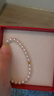 黛米（daimi）白色淡水小baby珍珠手链弹力绳款送女友礼物足金手链手串手饰 【SL176】精选5-6mm金重约0.03g 实拍图