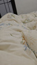 洁丽雅被子春秋被加厚被子棉被大豆纤维被单双人被子被褥加厚春秋四季 象牙白【A类裸睡级 抗菌抑菌】 200*230cm/10斤加厚冬被 实拍图