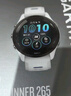 佳明（GARMIN）FR265心率跑步户外运动智能手表生日礼物Forerunner265极夜黑 实拍图