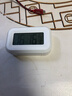 四万公里迷你闹钟学生专用 多功能电子时钟智能桌面起床神器 夜光静音温度日历厨房可计时 白色【送电池】 实拍图