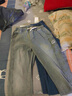 25新款加绒加厚男士新款牛仔裤宽松裤子修身长裤弹力休闲直筒复古 K1082灰色 常规 【特价清仓款】 XL 实拍图