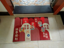 入户门地垫进户门口垫子可裁剪玄关脚垫子乔迁喜庆地毯防滑耐脏 诸事顺利 40cm*60cm 实拍图