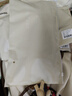 朵朵棉80支A类新疆棉内衣女小胸聚拢抗菌棉莱卡无痕文胸 缟羽灰 L码 实拍图