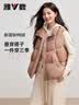 雅鹿白色羽绒马甲女2026新款外穿休闲百搭立领宽松加厚保暖背心外套 实拍图