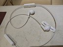 JBL TUNE 235BT 半入耳式耳机 颈挂式蓝牙耳机 蓝牙耳麦 防水设计 适用苹果小米 新年礼物 推荐 白色 实拍图