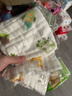 京东快递小方巾新生儿毛巾高密纯棉纱布口水巾宝宝洗脸巾花色随机 30*30纯棉6层柔纱小方巾 邀新专享1条装 实拍图