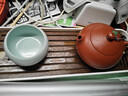 东道汝窑河南非遗 茶杯陶瓷功夫茶具主人杯汝瓷天青色福缘杯礼盒装 2025巳蛇款 实拍图