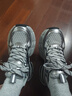 骆驼（CAMEL）银月户外复古老爹鞋厚底休闲鞋 L24A283742 灰/枪/黑 35 实拍图