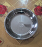 维艾（Newair）316L不锈钢盘子加厚家用盆圆 形耐摔食品级碟子餐盘备菜蒸盘 实拍图