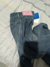 真维斯（Jeanswest）复古蓝阔腿牛仔裤女款春夏新款高腰垂感直筒宽松小个子拖地裤子女 复古蓝九分 S 实拍图