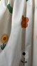 访客 浴帘 优质涤纶加厚免打孔浴室防水隔断帘 缤纷花朵1.8-2米带挂环 实拍图