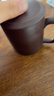 京东京造 宜兴紫砂杯 手工泡茶杯【原矿紫泥】煮泡茶具 鸿运当头杯 410ml 实拍图