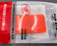 3M反光贴万能安全警示贴划痕车贴贴纸长型3*8cm(10片)荧光橙色 实拍图