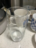 Ocean进口玻璃杯水杯早餐牛奶杯家用茶杯370ml六只套装 实拍图