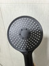 欧派增压花洒喷头淋浴头高压大出水喷淋头单头花洒莲蓬头PD9411-X黑 实拍图