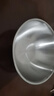 不锈钢沙拉盆子调料盆打蛋盆带刻度盆年货礼盒拌菜泡面碗米酒碗 本色 19cm 中号 实拍图