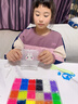 兰酷帕水雾魔珠夜光24色儿童玩具女孩3-6岁礼物幼儿园拼豆豆手工diy套装 实拍图
