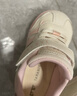 泰兰尼斯学步鞋童鞋春季宝宝面包鞋软底婴儿鞋女童机能鞋白/粉23 实拍图