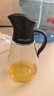 乐扣乐扣(LOCK&LOCK)大容量玻璃油壶油瓶醋酒酱油调味壶550ml黑色 实拍图