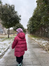 保姆鹅  【风墙】儿童羽绒服宝宝中长款护脸加厚外套保暖童装[NG2664] 石榴粉 120 实拍图