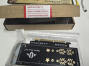 佳翼（JEYI）PCIe转M.2转接卡 PCIe5.0 x8满速256Gbps 向下兼容4.0/3.0/2.0 m.2扩展卡 SSD固态硬盘扩展卡 实拍图