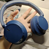 索尼（SONY） WH-CH720N 头戴式无线蓝牙耳机 AI智能主动降噪 网课游戏生日礼物送男女友学生孩子 蓝色 实拍图