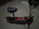 希洛普（SEALUP） 锂电池电动滑板车 便携可折叠电动车 代驾两轮代步车迷你电动车 48V黑/朝阳真空胎3C金宇星/120-150km 实拍图