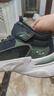 Skechers斯凯奇儿童秋冬休闲男女童二棉鞋轻质加绒保暖靴405222L/302583L 男童/黑色/绿色/BKGR 35 实拍图