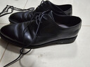 百丽情人节礼物男鞋商务正装休闲增高真皮鞋A0916 黑色-无钉版 43 实拍图