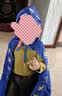 欧妮姿万圣节服装儿童披风道具装饰品万圣节装饰cosplay演出服蓝王子 实拍图