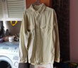 优衣库男装女装灯芯绒工装衬衫长袖衬衣休闲复古25秋冬新款480295 01 乳白色 M 实拍图