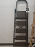 奥鹏梯子家用五步折叠梯加厚铝合金室内户外登高爬梯楼梯人字梯工程梯 实拍图