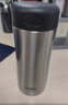 膳魔师（THERMOS）保冷保温杯400ML高真空不锈钢商务办公保温杯JCG-400C SBK 实拍图