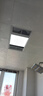 欧普照明（OPPLE）照明浴霸风暖照明排气一体集成300*600卫生间暖风换气五合一照明 (全铝三核)升级款银色触摸开关 实拍图