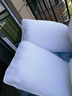 富安娜 枕头芯低枕酒店枕头全棉面料抗菌枕头芯纤维软枕芯一对装74*48cm 实拍图