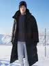迪桑特（DESCENTE）迪桑特SKI STYLE系列HEAT NAVI男女款长款鹅绒运动羽绒服 男子BK-黑色-D5491SDJ55 2XL (男185/女180) 实拍图