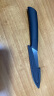拜格（BAYCO） 陶瓷刀水果刀套装家用瓜果刀瓜刨切菜板削皮器宝宝辅食刀具 黑柄黑刃2件套 实拍图