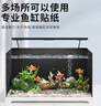 墨斗鱼鱼缸背景贴膜水族专用遮光贴纸黑色全遮光透光0.6*2米元旦送礼物 实拍图