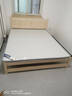 零树 实木床双人床简易床1.5m*1.9m床+5cm椰棕床垫包安装JY-B04(套装) 实拍图