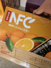 农夫山泉100%纯果汁NFC橙汁300ml*10瓶整箱鲜果冷压榨饮料礼盒热门商品 实拍图