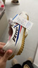 飞跃（Feiyue）24新款大博文帆布鞋男鞋体考鞋女鞋低帮布鞋田径鞋练武鞋低帮舒适 白色 37 实拍图