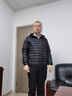 京东京造穿山甲轻薄羽绒服 连帽白鸭绒户外秋冬外套短款男 黑色 L 实拍图
