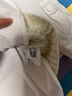 优衣库女装全棉衬衫/长袖衬衣薄外套通勤长绒棉新款479078 00 白色 L 实拍图