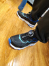 安踏儿童运动鞋男女童跑步鞋秋冬季网革旋钮扣犟弹科技学生赤焰跑鞋 【男革面】黑/蓝/绿5523N-2 41 鞋内长25.5cm 实拍图
