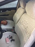 汽车坐垫全包围加厚棉质蕾丝座套座椅套四季专用坐套专车订制本田CRV凌派奥迪A6LQ5雅阁冠道辉昂途观 B款米色全包 实拍图