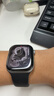 Apple/苹果 Watch S11 智能手表GPS款46毫米深空灰色铝金属表壳黑色运动型表带S/M MEVN4CH/B 实拍图