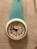 BBA挂钟浴室防水厨房卫生间创意家居迷你时钟个性小巧石英钟薄荷绿 实拍图